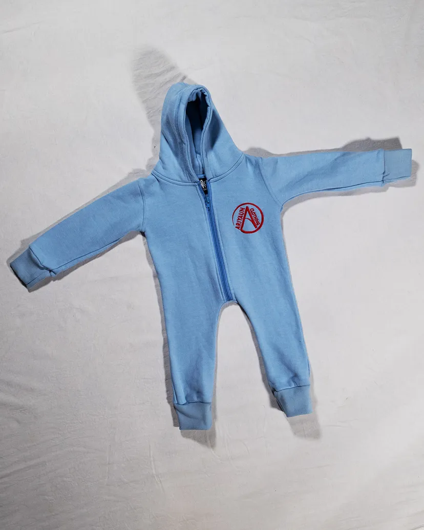 Baby Zip-Up Hoodie Onesie
