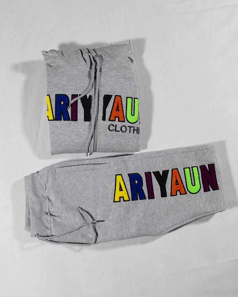 Gray ColorPop Tracksuit